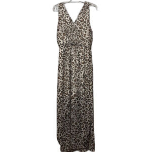 Women's Cato Size Medium Cheetah Print Tank Dress